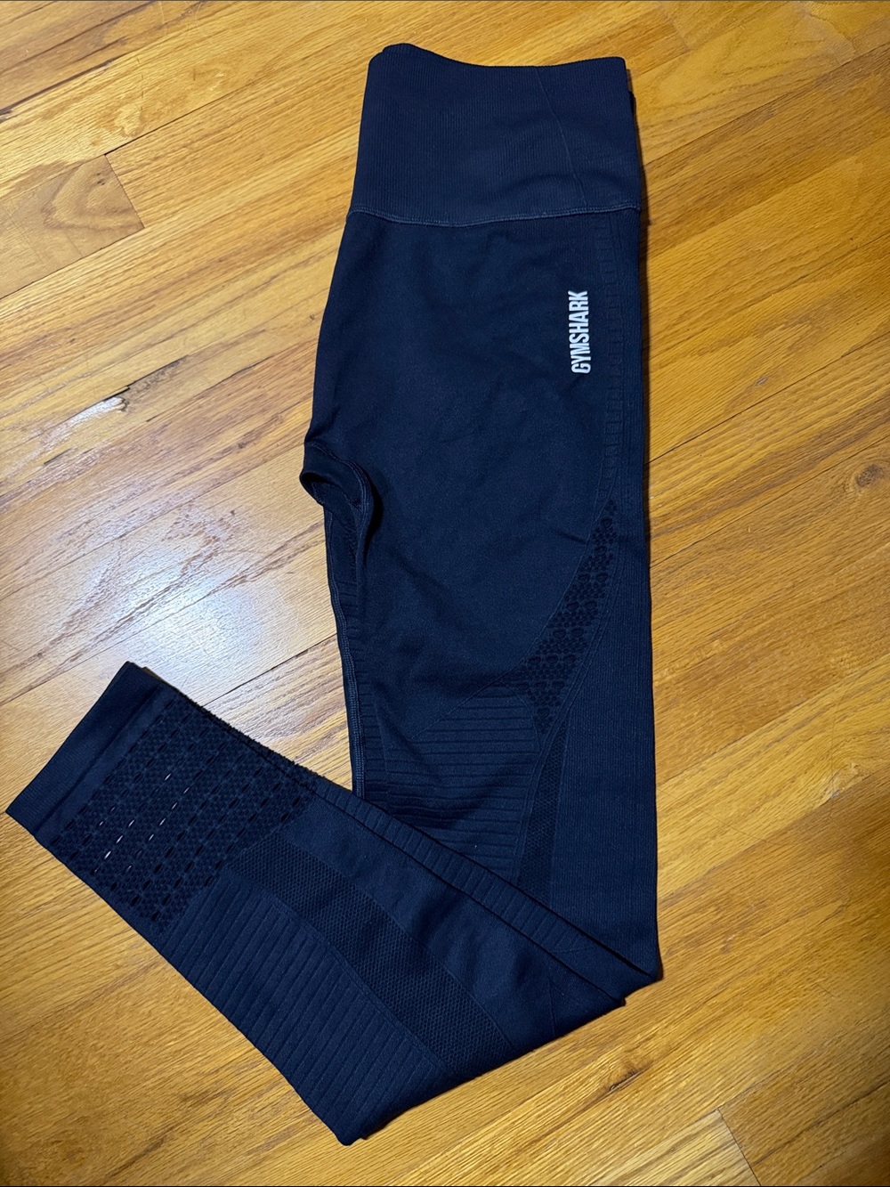 Gymshark Women’s Black Seamless High-Waist Leggings size Large L